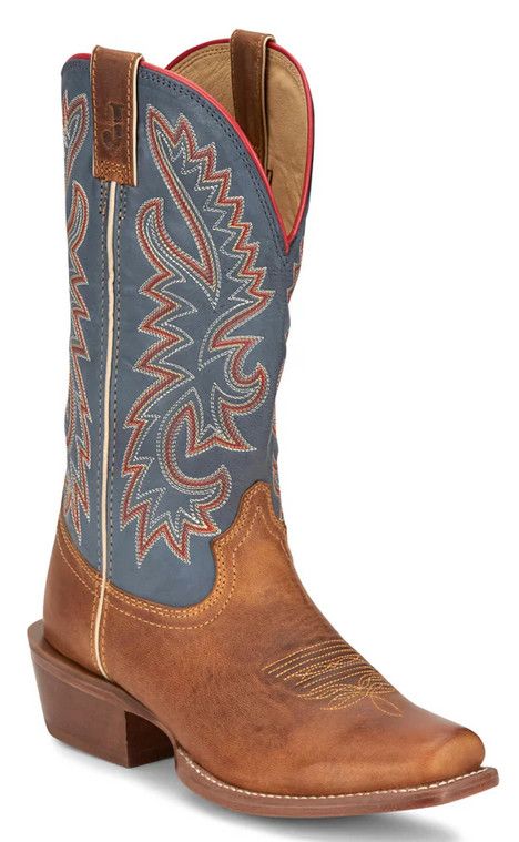 Men's Justin Show Off Medium Square Toe Boot