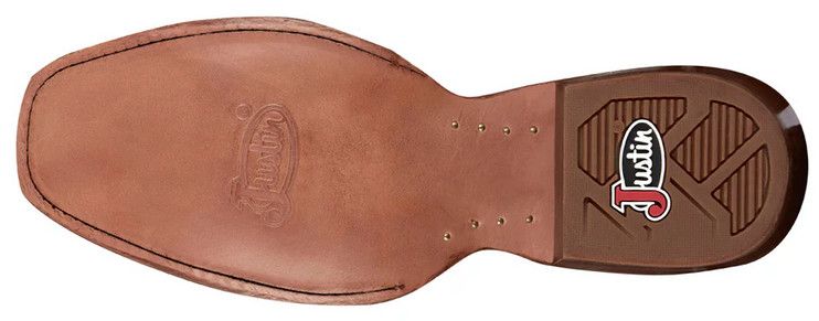 Men's Justin Show Off Medium Square Toe Boot