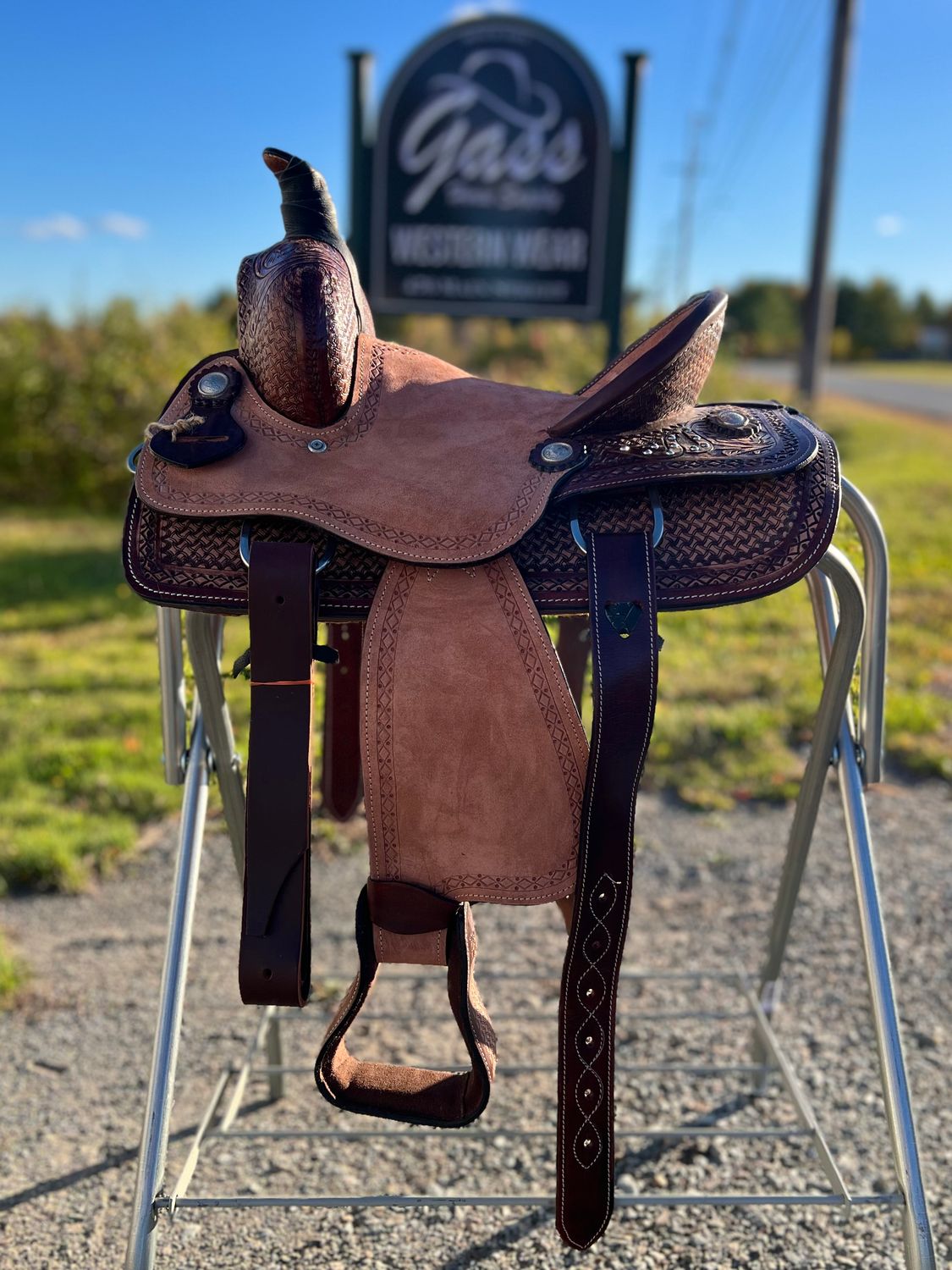 13" Wide Roughout Pleasure/Trail Saddle
