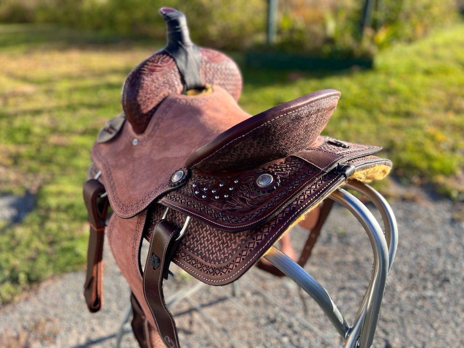 13" Wide Roughout Pleasure/Trail Saddle
