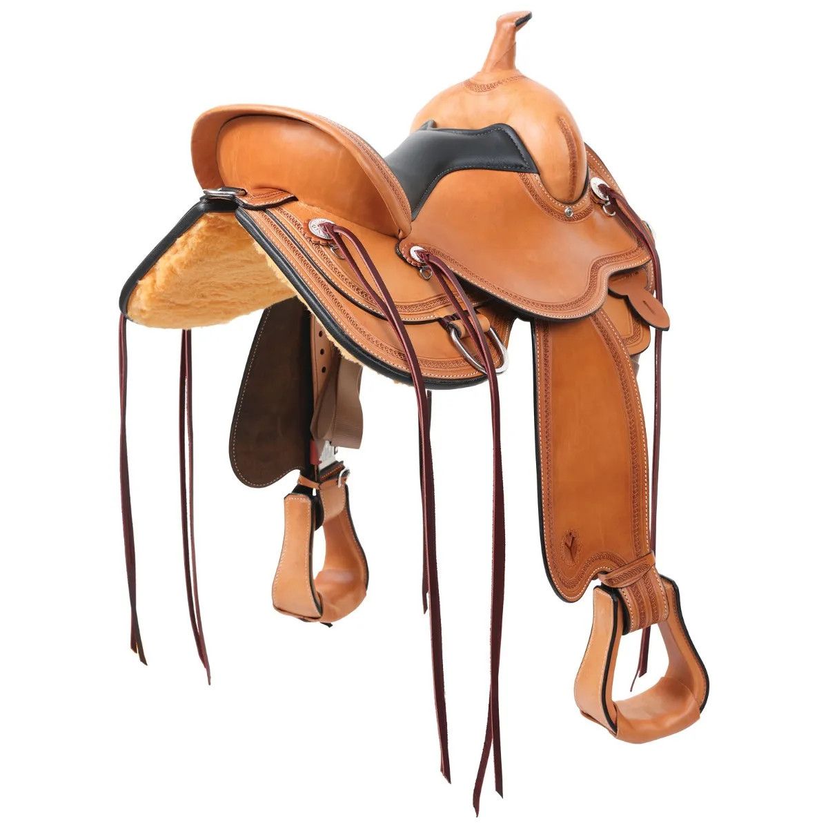 16" Regular Bar Circle Y Pioneer Flex2 Trail Saddle