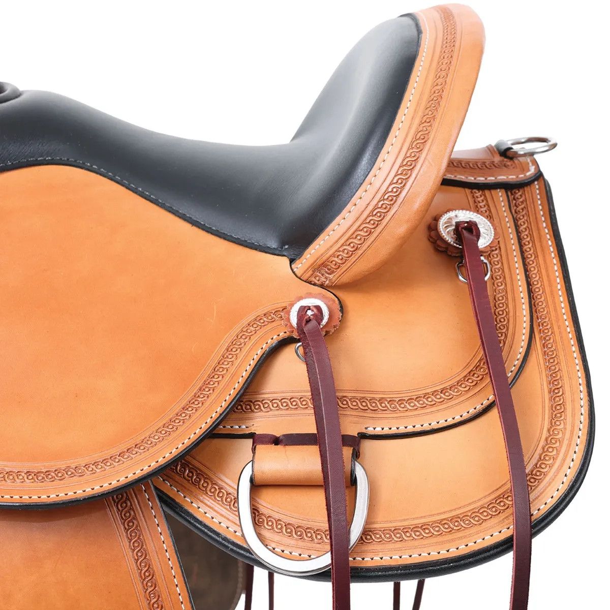 16" Regular Bar Circle Y Pioneer Flex2 Trail Saddle