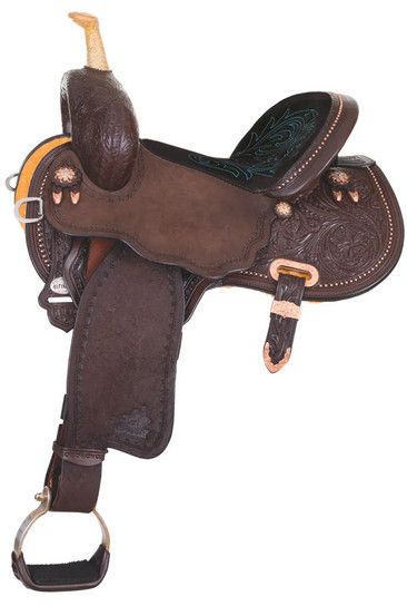 15" Wide Circle Y Martha Josey Ultimate Cash Barrel Saddle