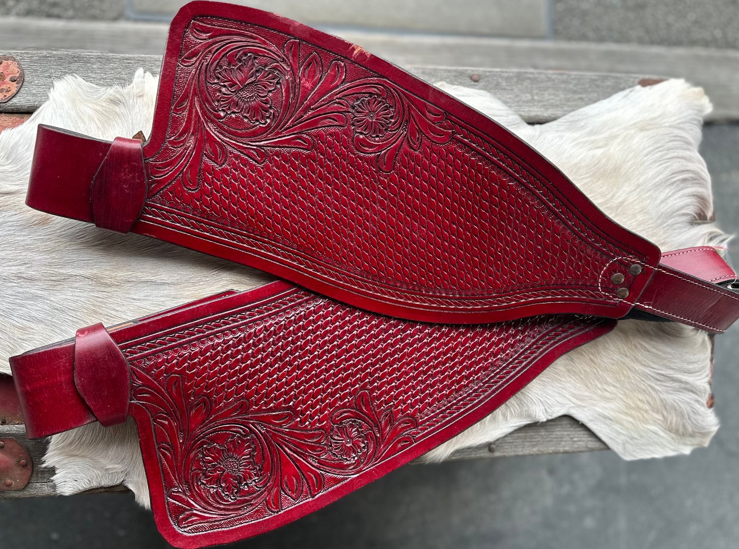 Replacement Fenders & Stirrup Leathers - Full Size/Adult