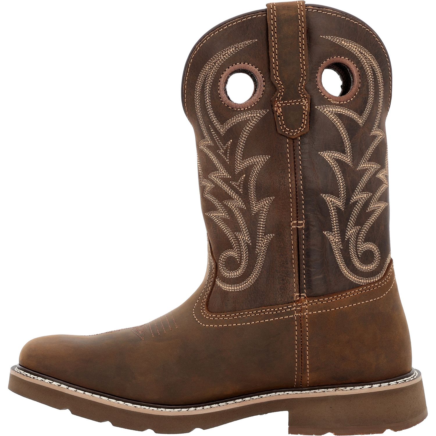 Men's Georgia Boot Core 37 11" Steel Toe Waterproof Pull-On Work Boot