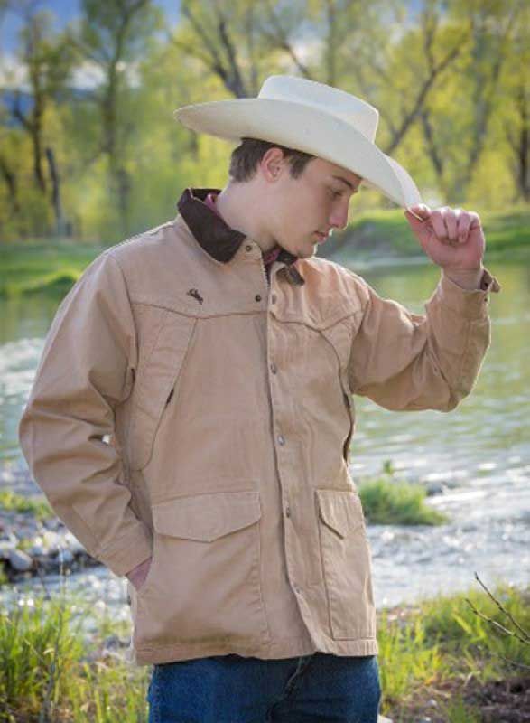 Men's Sagebrush Canvas Jacket  - Cinnamon