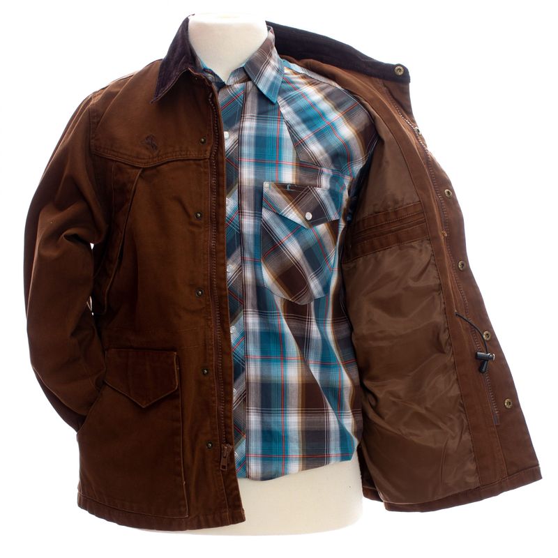 Men's Sagebrush Canvas Jacket - Cinnamon Men's Sagebrush Canvas Jacket - Cinnamon