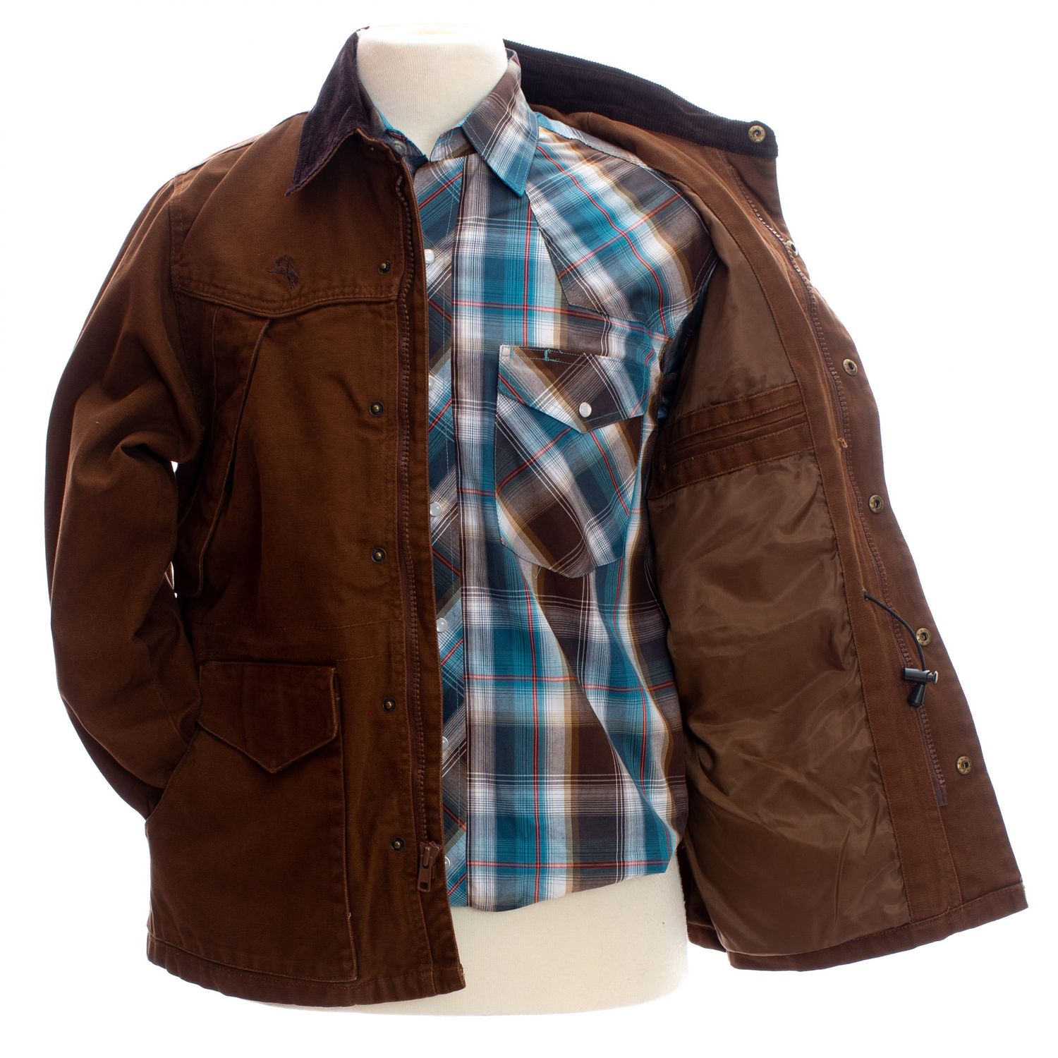 Men's Sagebrush Canvas Jacket  - Cinnamon