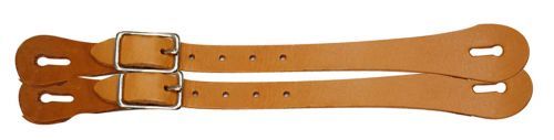 Adult Size Spur Straps, Color: Light Oil