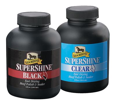 SuperShine Hoof Polish & Sealer - 8oz, Color: Clear