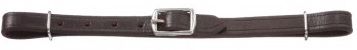 Curb Strap - Leather, Horse, Color: Dark Oil