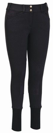 Women's TuffRider Unifleece Front Zip Breech, Size: 38