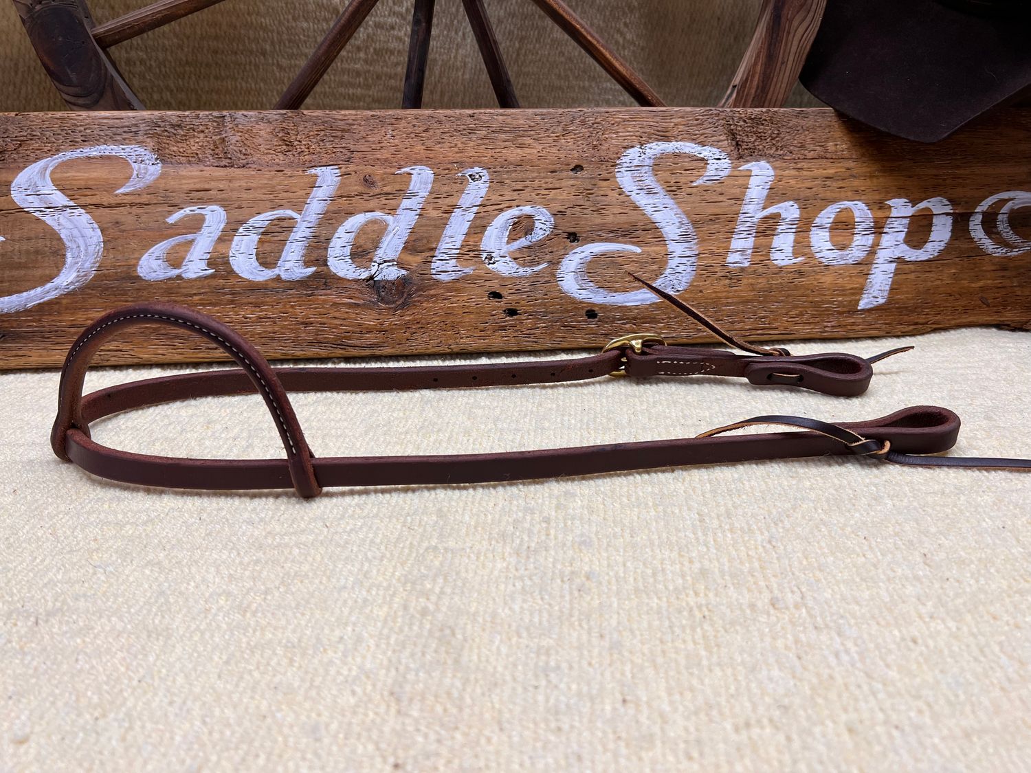 Circle L One Ear Headstall Dark Oil