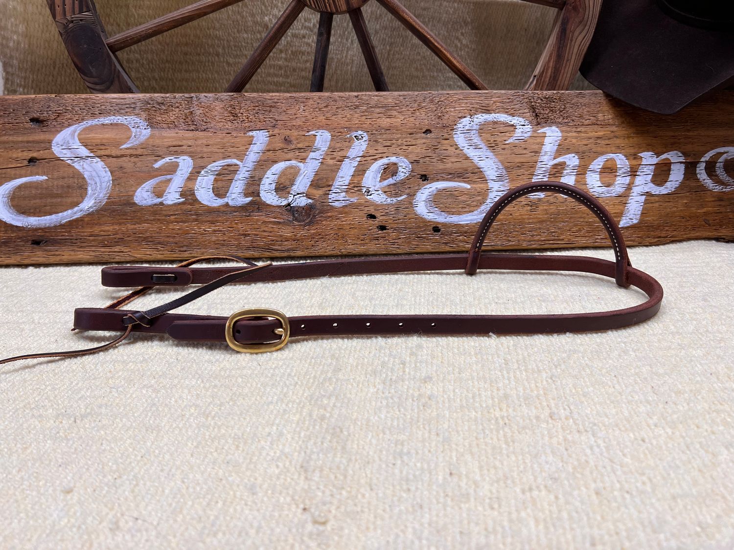 Circle L One Ear Headstall Dark Oil