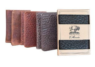 Wallet - Phoenix Vintage Bison Tri-Fold