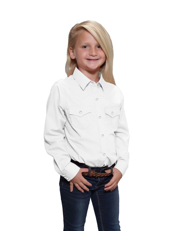 Children's Ely Long Sleeve Western Shirt