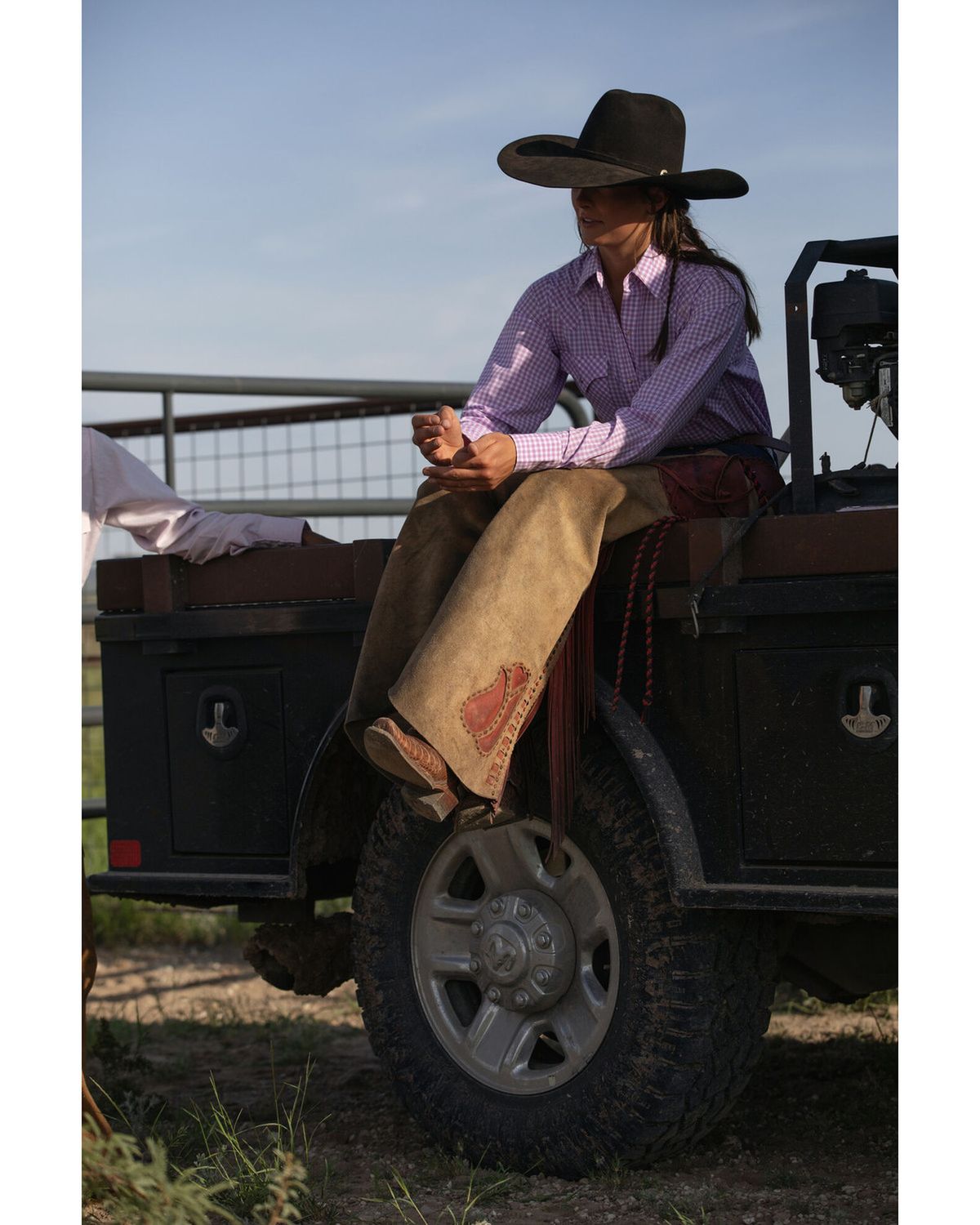 Women's Cowboygirl Longsleeve Gingham Western Shirt