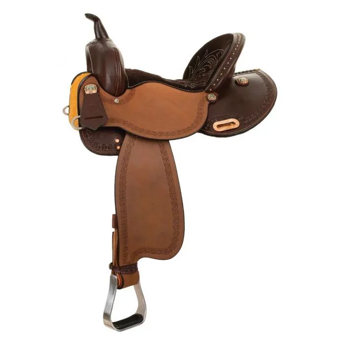 15" Reg Circle Y High Horse Alice Barrel Saddle