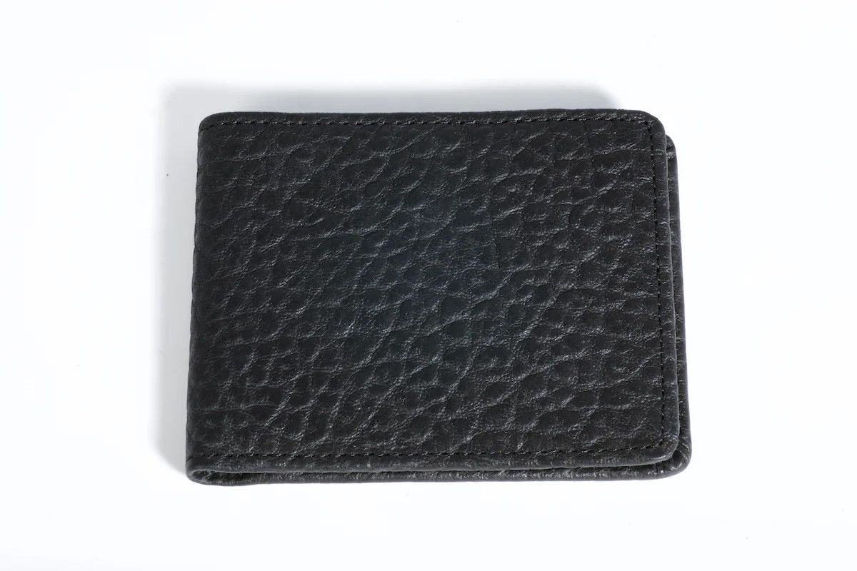 Wallet - Mesa Vintage Bison Bi-Fold, Color: Black