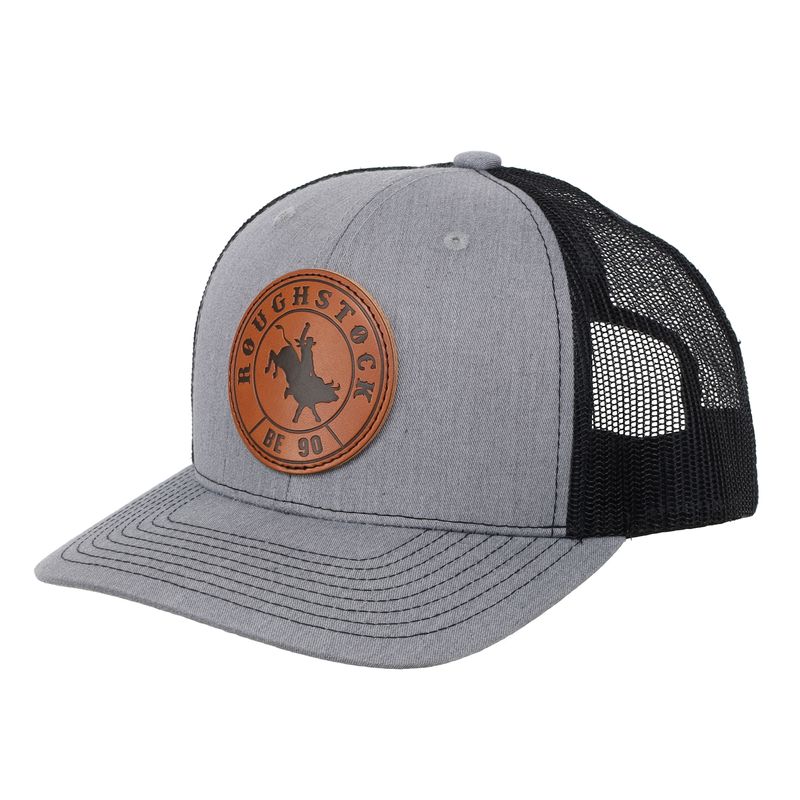 Ball Cap - Leather Patch Trucker Cap