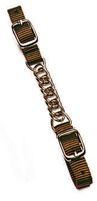 Curb Chain - Nylon Twisted, Color: Brown