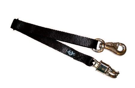 Nylon Adjustable Trailer Tie, U.S.A. Made - 22"-32", Color: Black