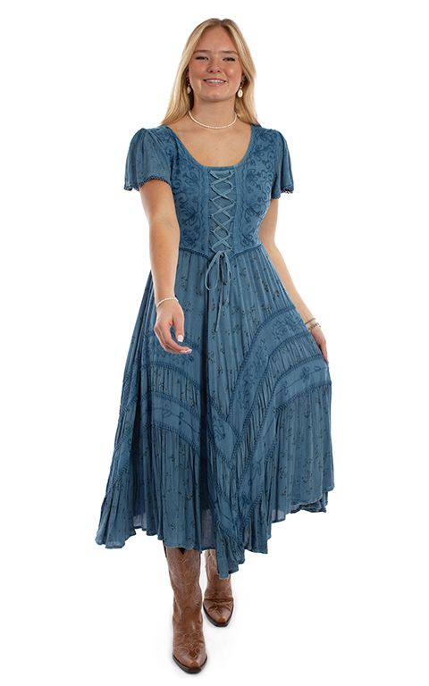 Women's Scully Cap Sleeve Dress, Blue