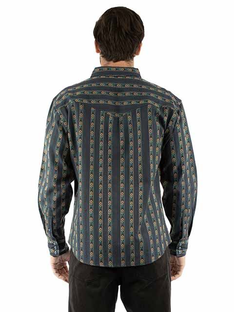 Men's Scully Stripe Shirt, Navy