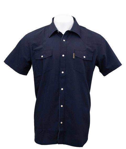 Men's Outback Moab Western Snap Bamboo Short Sleeve Shirt