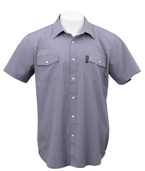 Men's Outback Moab Western Snap Bamboo Short Sleeve Shirt