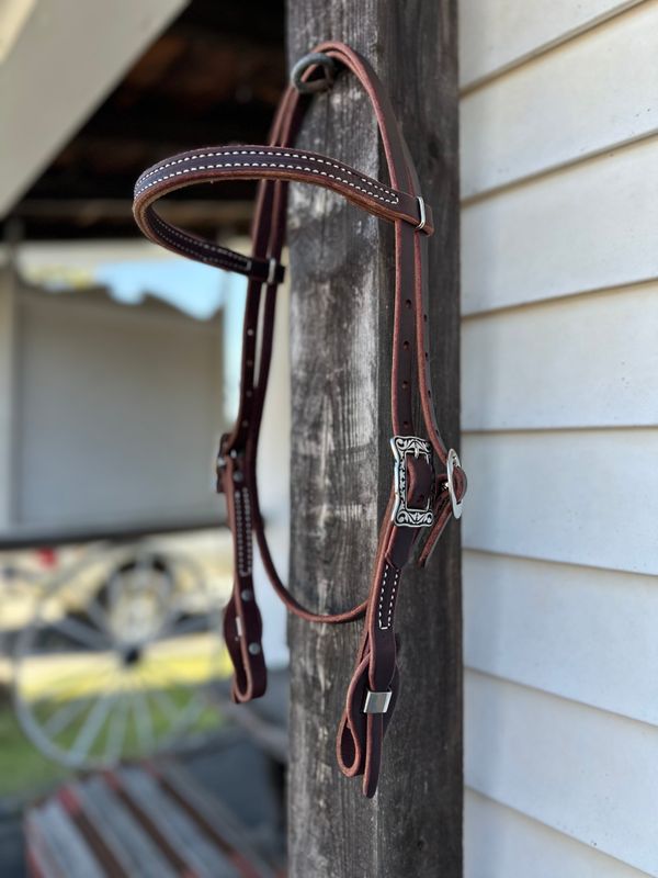 Circle L Quick Change Headstall with Watt Buckles