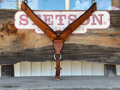Circle L Wide Breast Collar, U.S.A. Made - Horse Size