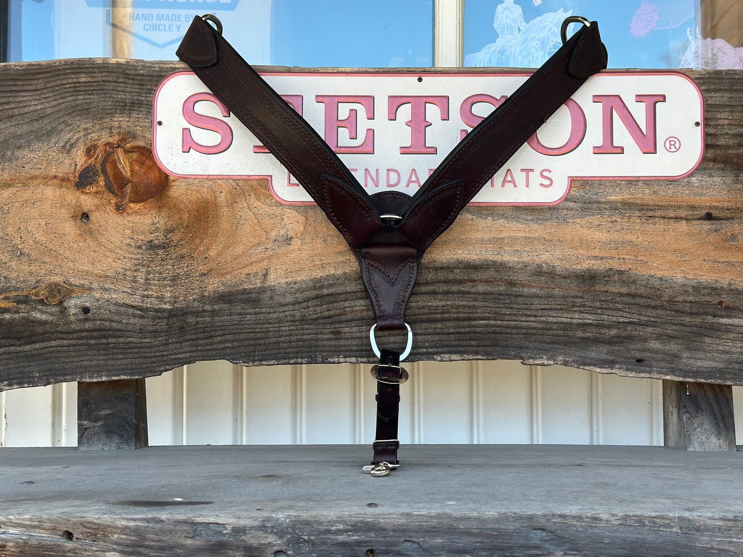 Circle L Wide Breast Collar, U.S.A. Made - Horse Size