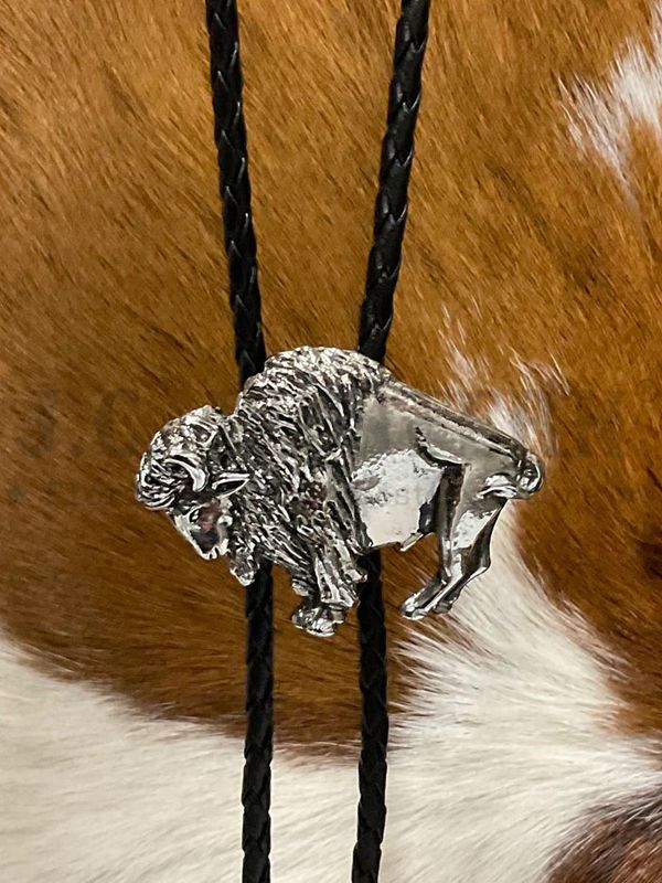 Bolo Tie - Bison