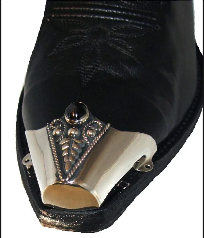 Boot Tip - Black Stone