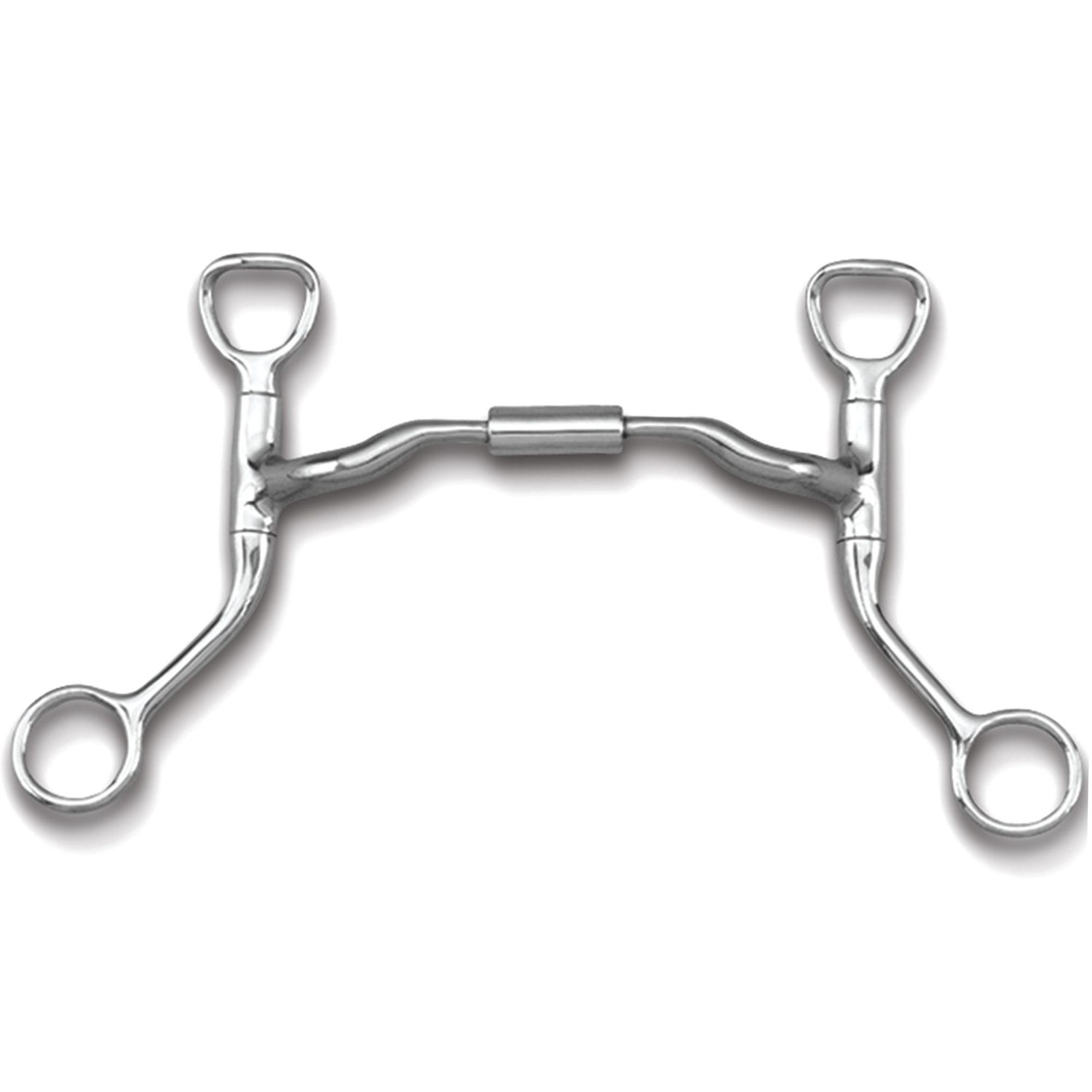Myler HBT Shank Low Port Comfort Snaffle MB 04 - 4-3/4"