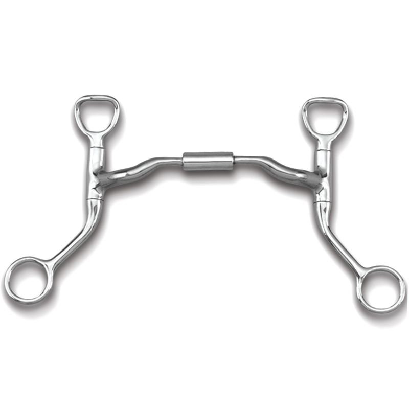 Myler HBT Shank Low Port Comfort Snaffle MB 04 - 4-3/4"