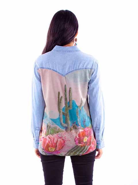 Women's Scully Desert Denim Shirt