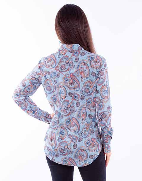 Women's Scully Paisley Western Shirt
