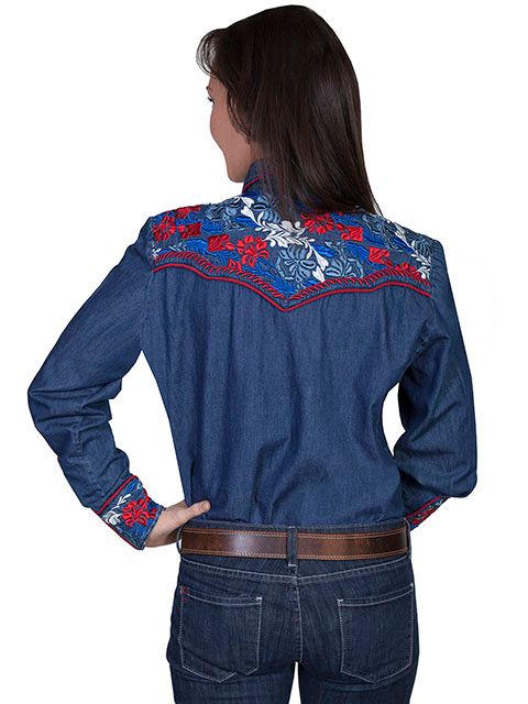 Women's Scully Embroidered Floral Women's Scully Embroidered Floral