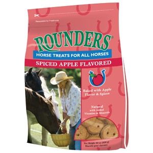 Rounders Horse Treats, Flavor: Apple