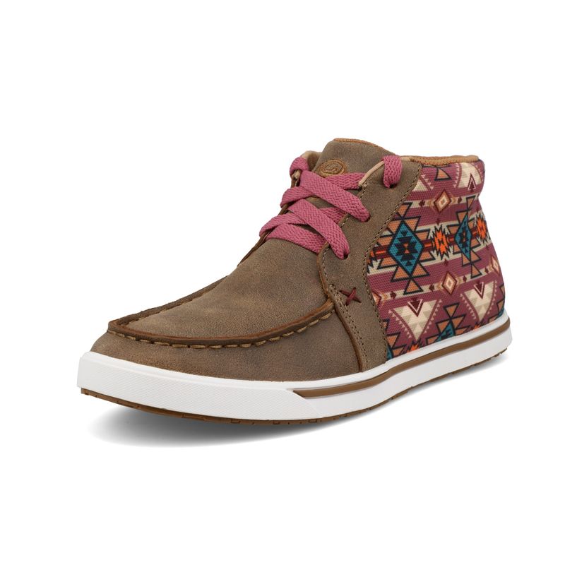 Women's Twisted X Hooey Loper Mauve Multi