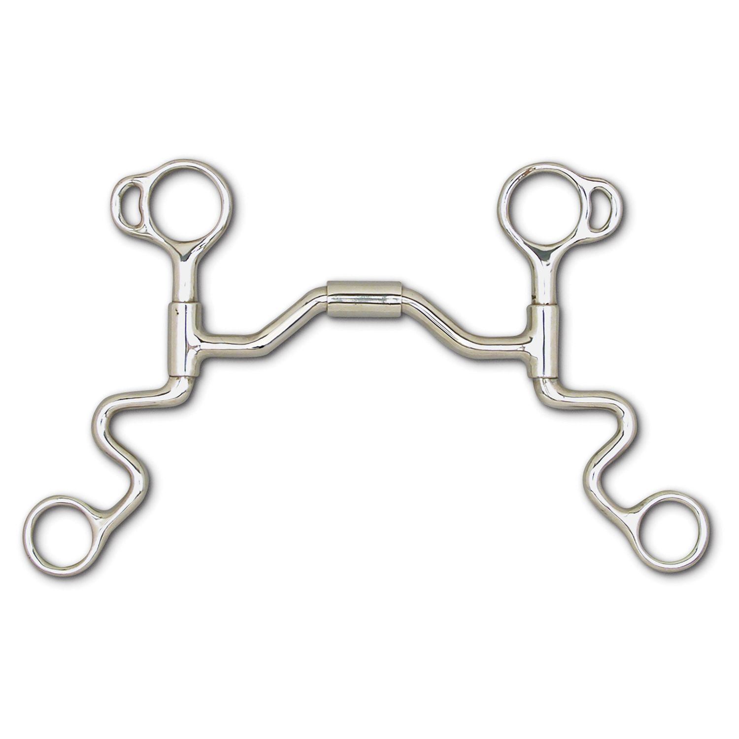 Myler 5 1/2 Myler 5 1/2" S-Shank Med-Wide Port with Barrel