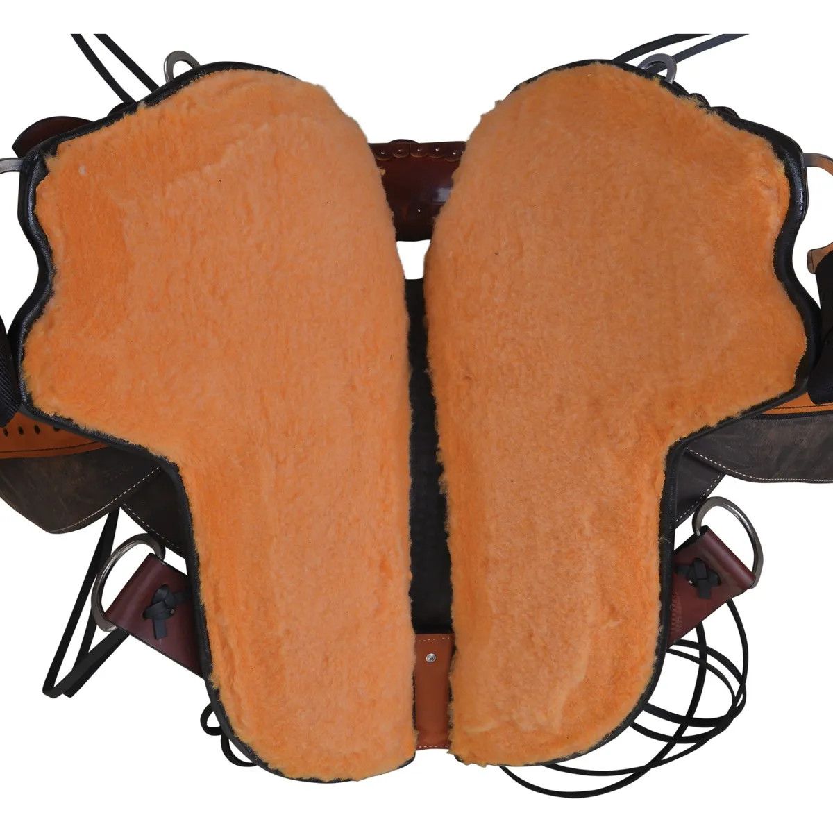 15" Reg Circle Y Ridgeline Trail Saddle Flex2, Chocolate