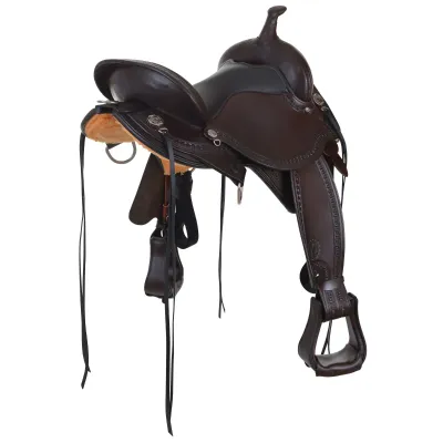 16" WIDE Circle Y Sheridan Flex2 Trail Saddle