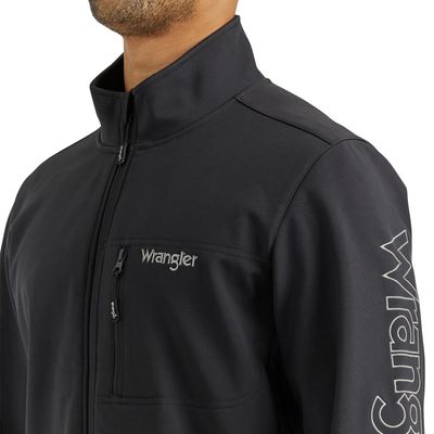 Men's Wrangler® Logo Trail Jacket - Blackout