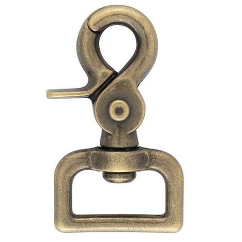 Square Scissor Snap, AB - 3/4"
