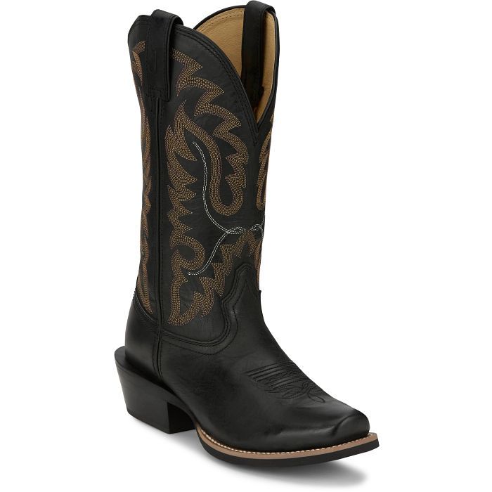 Men's Justin Cowboy Town Performance Western Boot - Square Toe