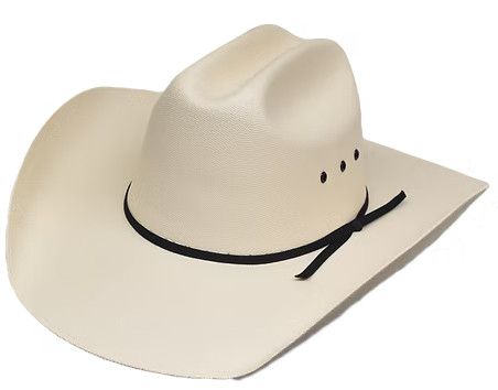 Lone Star Cheyenne Canvas Straw Hat
