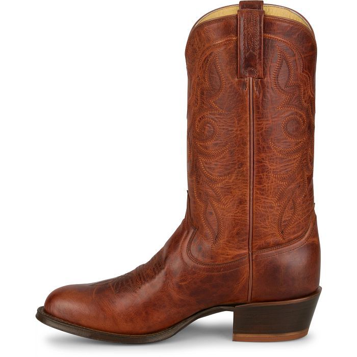 Men's Tony Lama Marco Cognac Goat Cowboy Boots